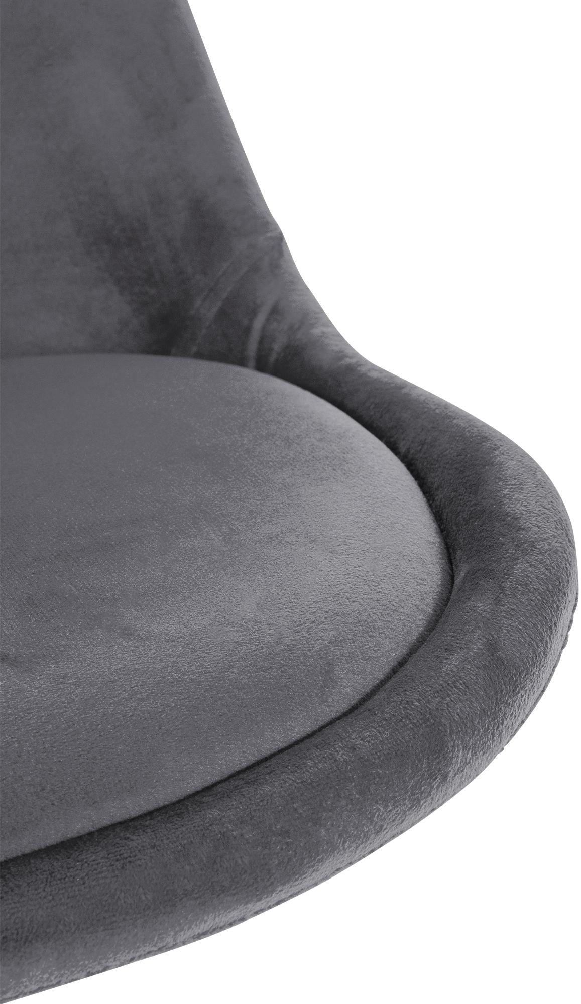 Set van 4 eetkamerstoelen Sofia fluweel