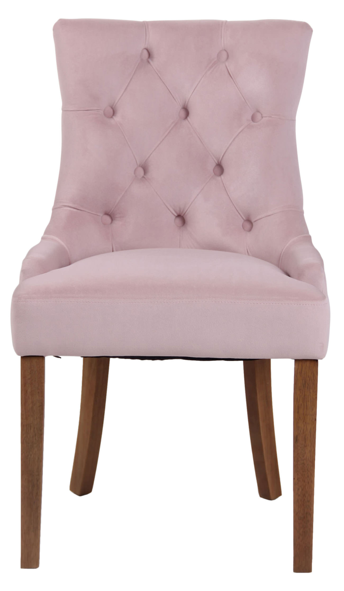 Set van 4 eetkamerstoelen Aberdeen Fluweel