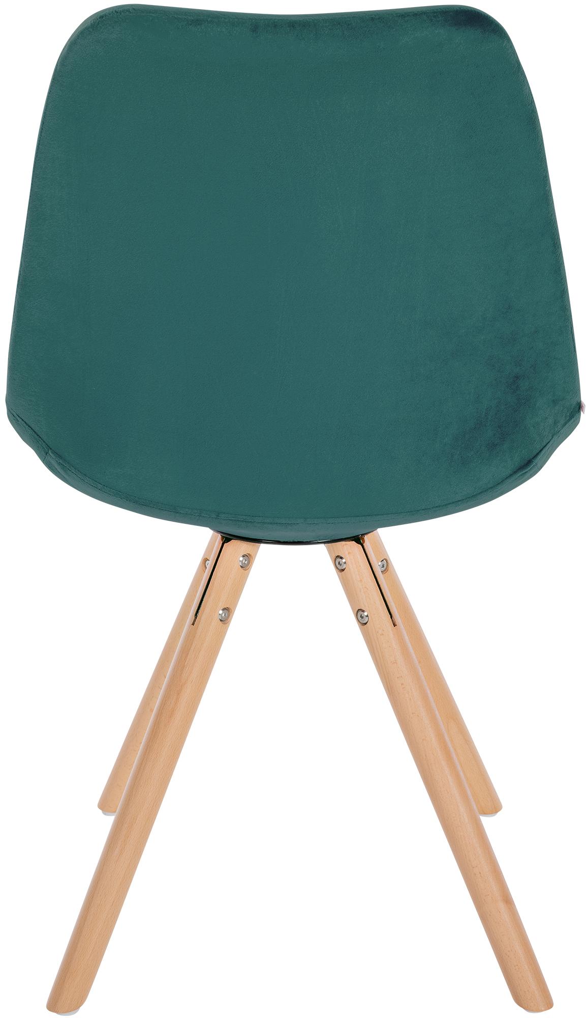 Set van 4 eetkamerstoelen Sofia fluweel