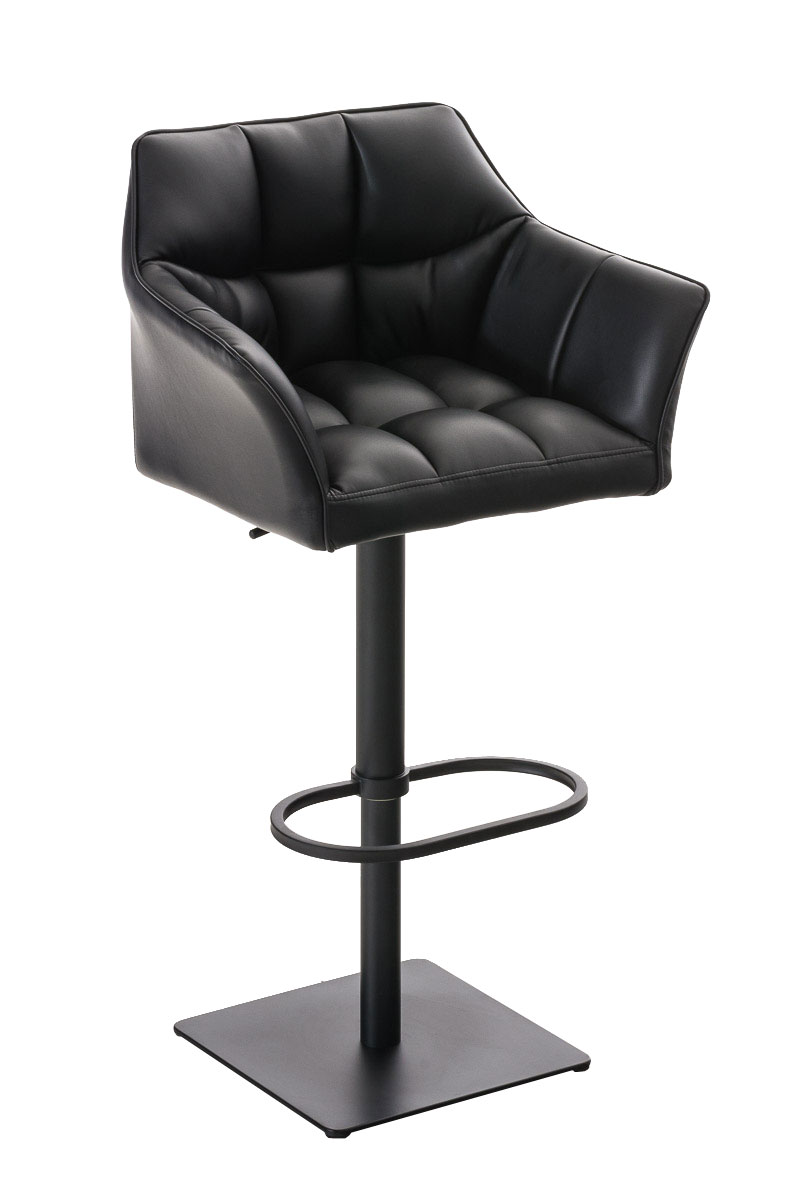 Barkruk Damaso met kunstleren bekleding