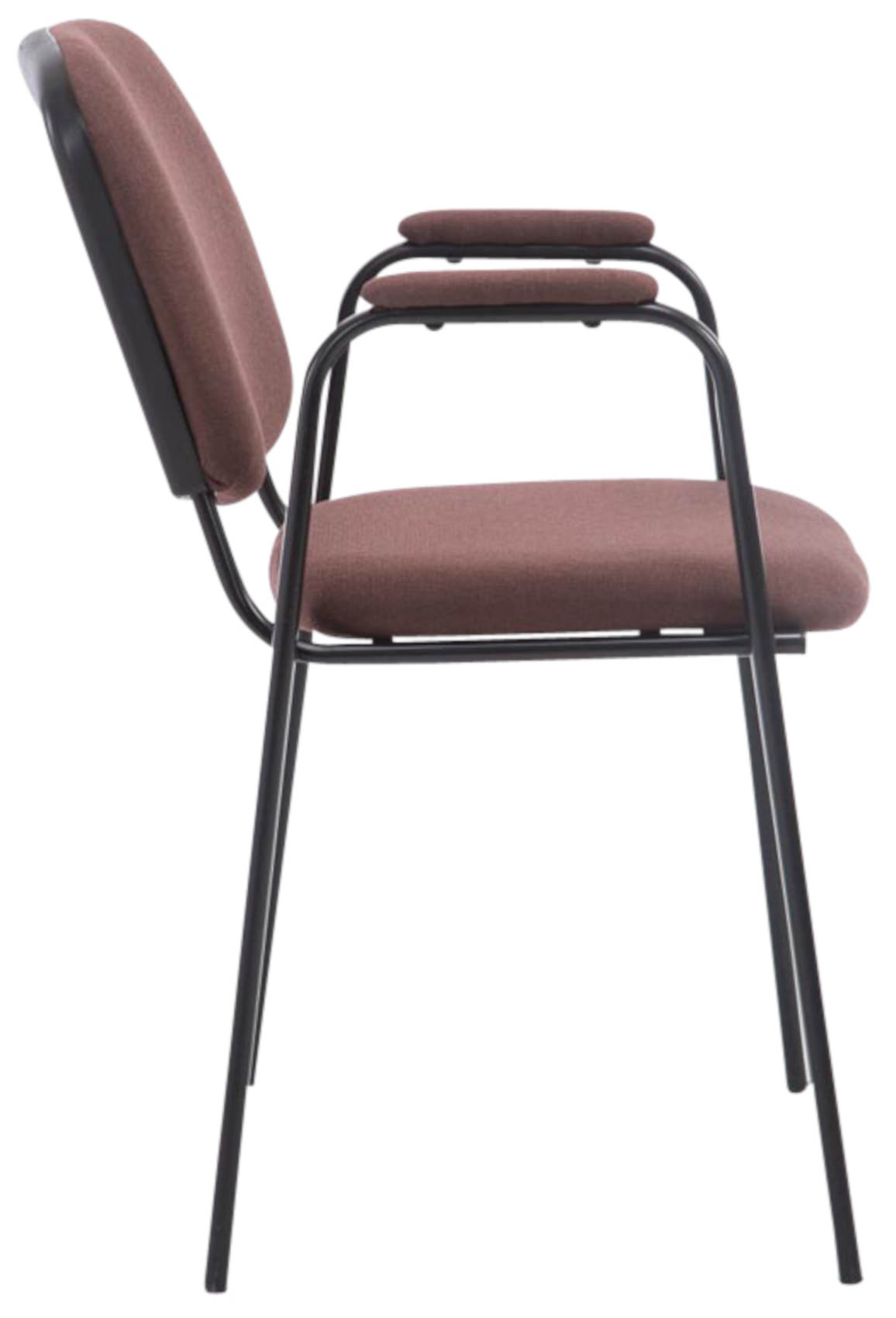 Set van 4 stapelstoelen Ken Pro stof