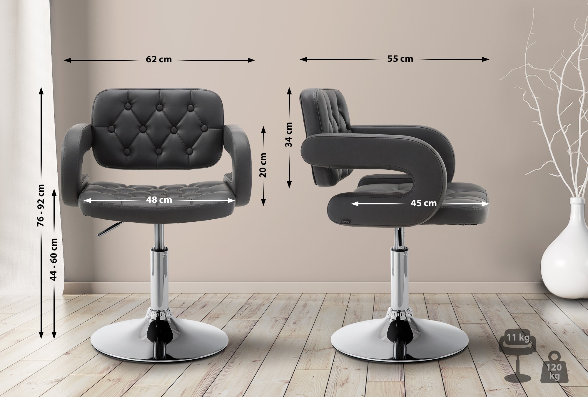 Lounger Dublin Kunstleer