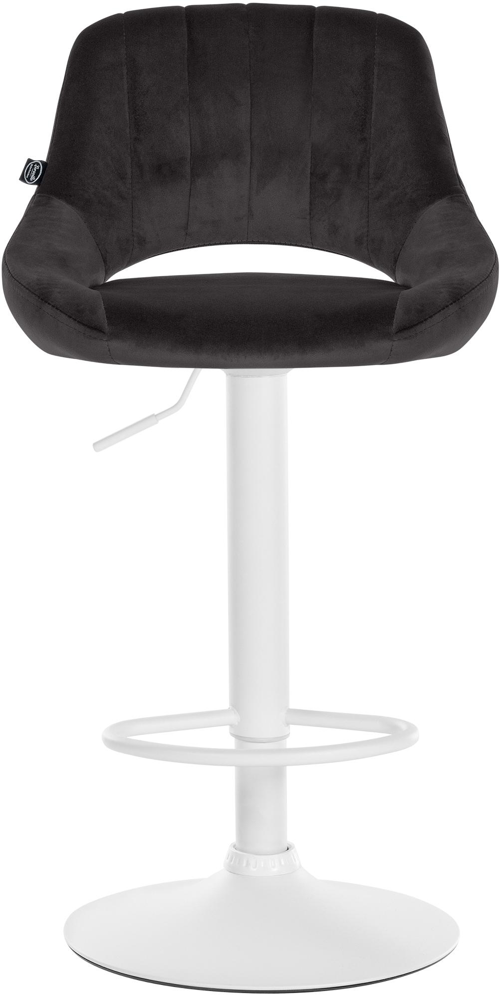 Set van 2 Barkrukken Milet Fluweel