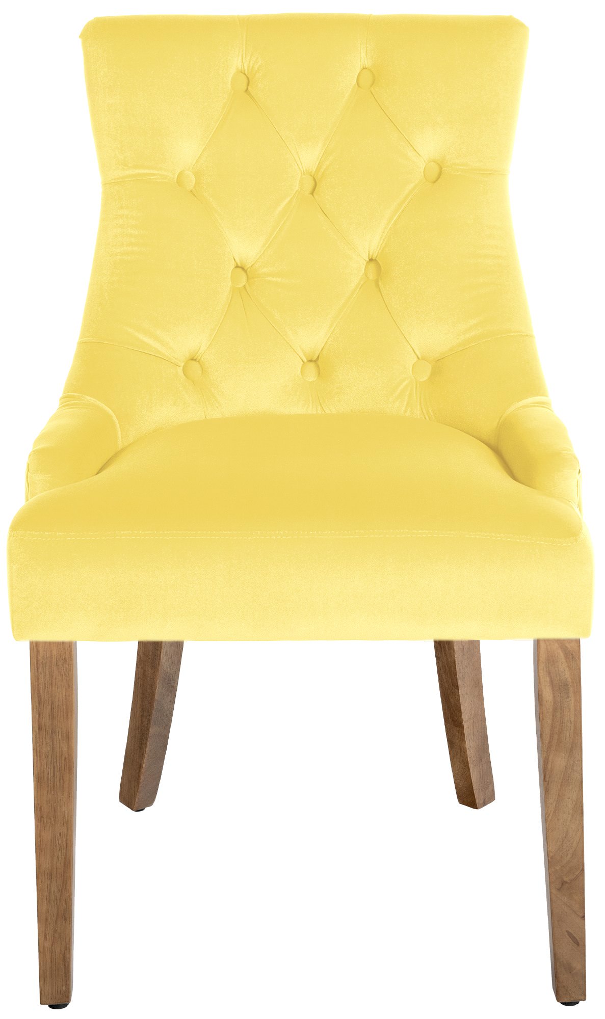 Set van 4 eetkamerstoelen Aberdeen Fluweel