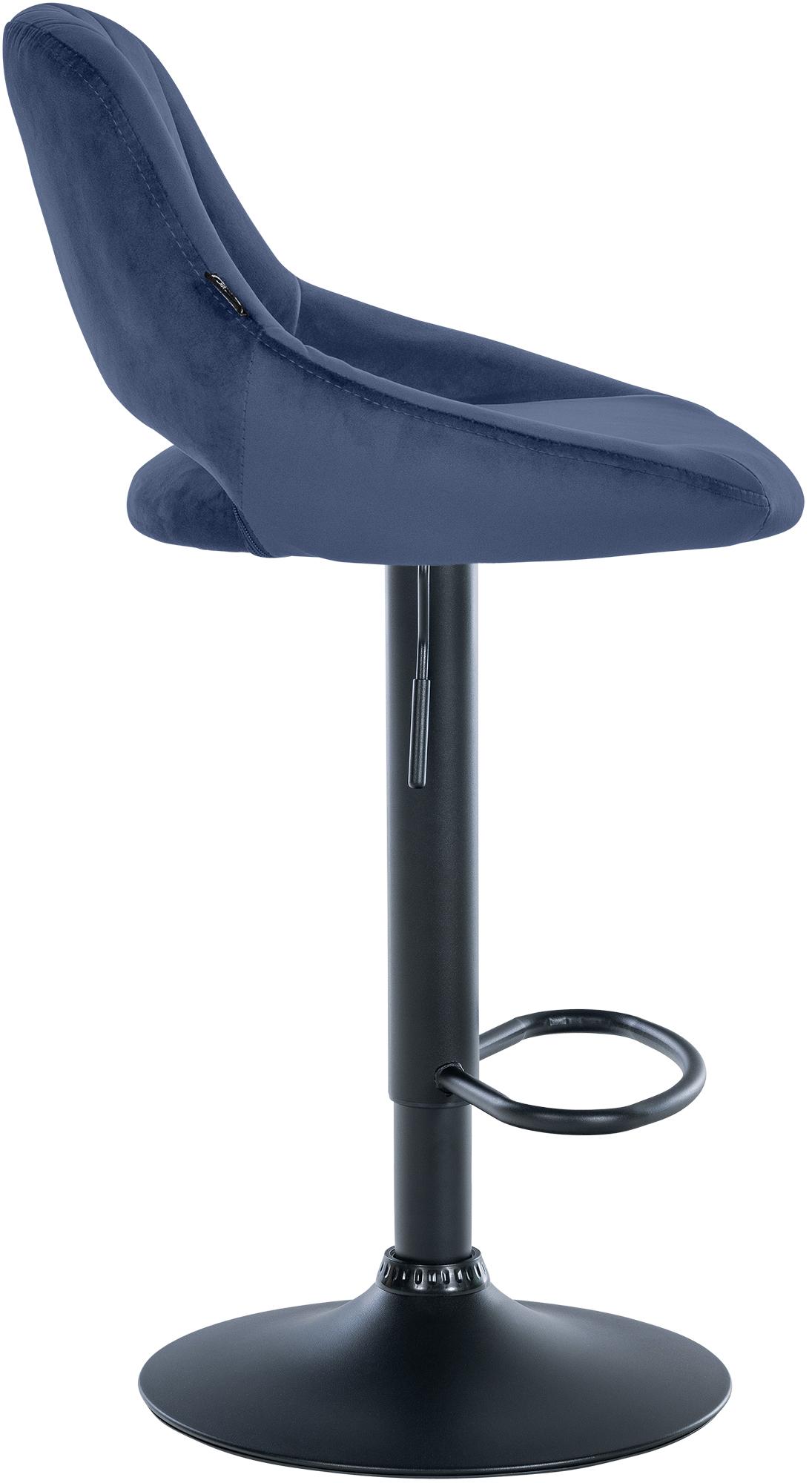 Set van 2 Barkrukken Milet Fluweel