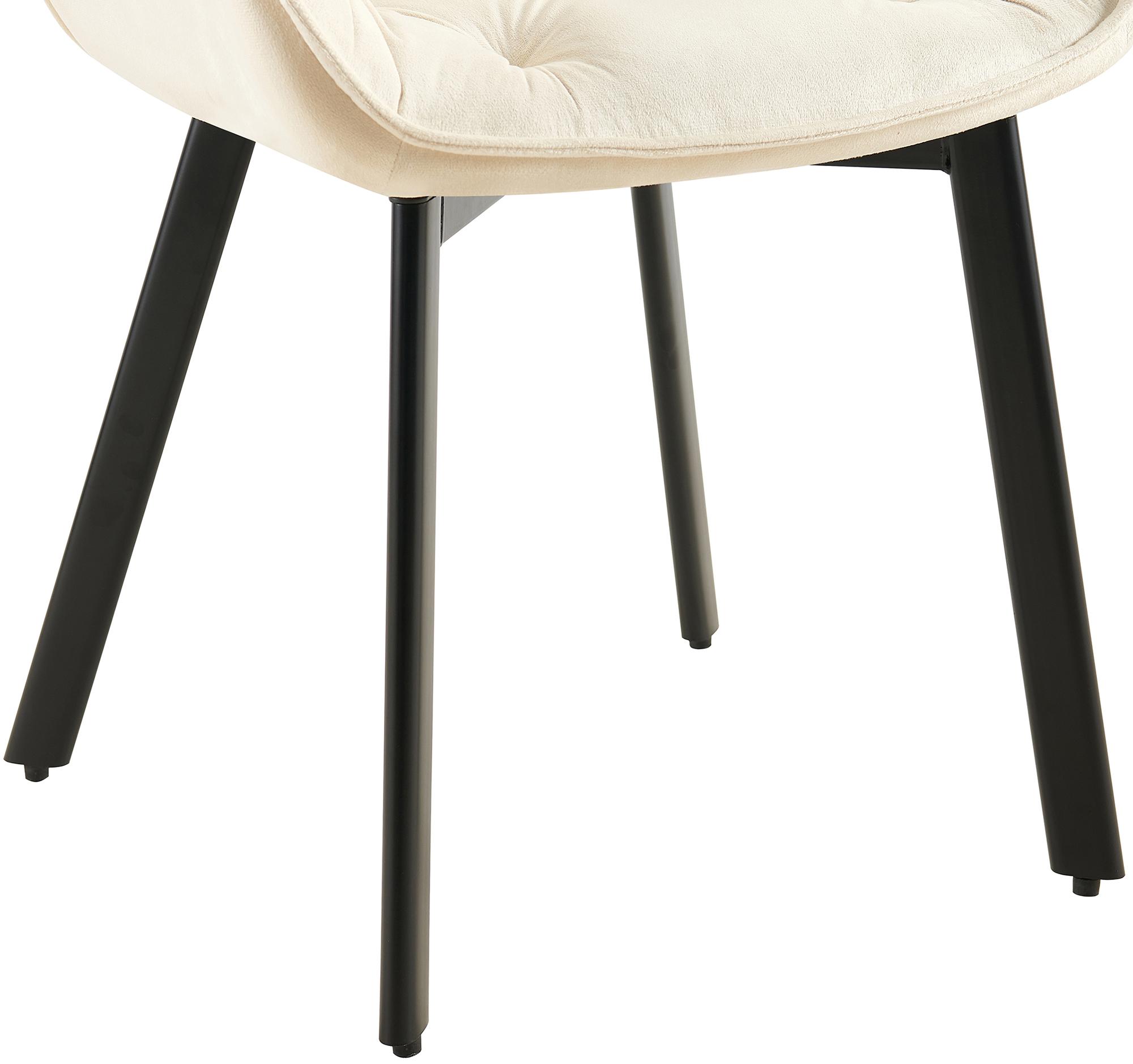 Set van 2 eetkamerstoelen Antigo Fluweel