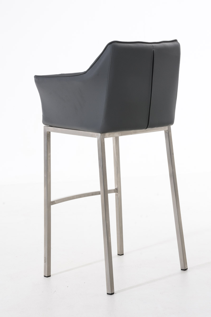 Barkruk Damaso Kunstleer met Vierpootsframe