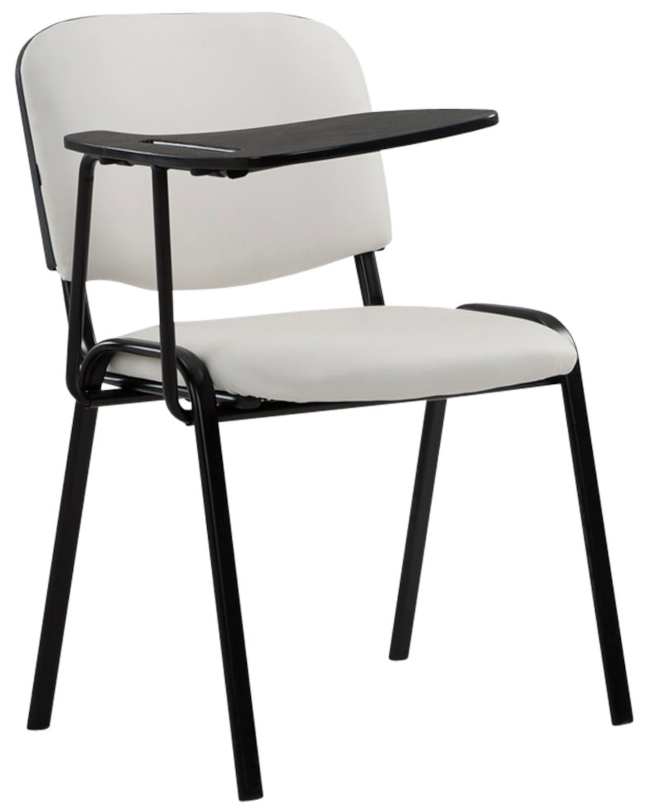Set van 4 stoelen Ken met klaptafel - Kunstleer