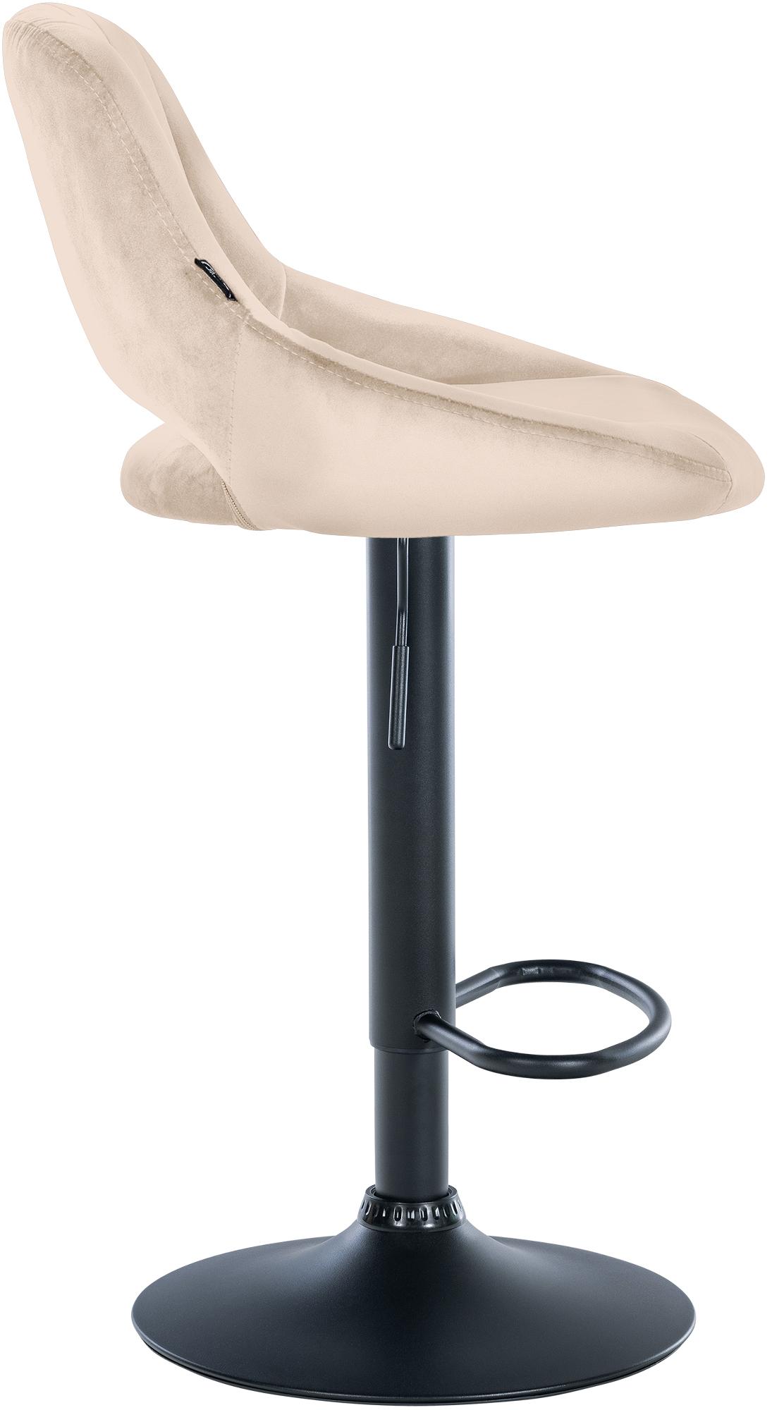 Set van 2 Barkrukken Milet Fluweel