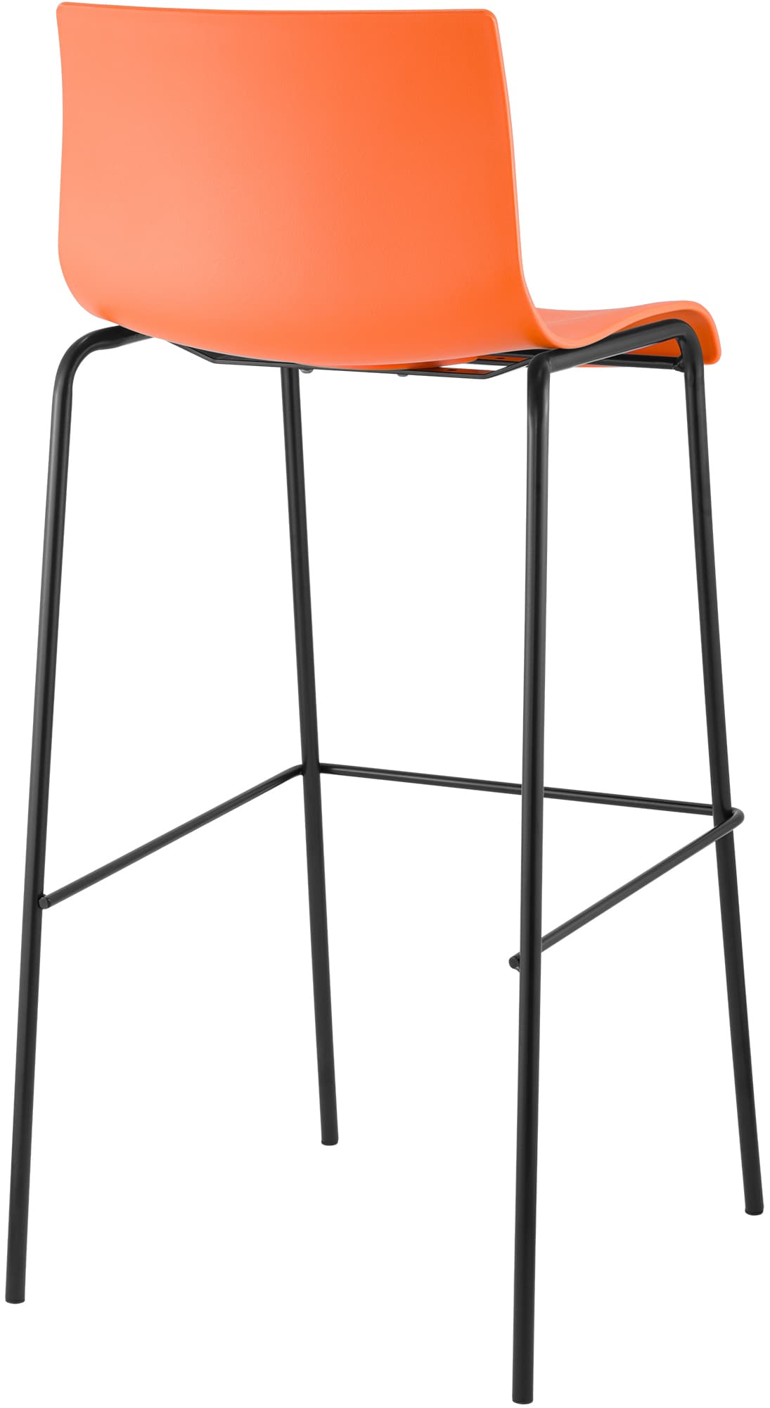 2-delige set barkrukken Hover, kunststof
