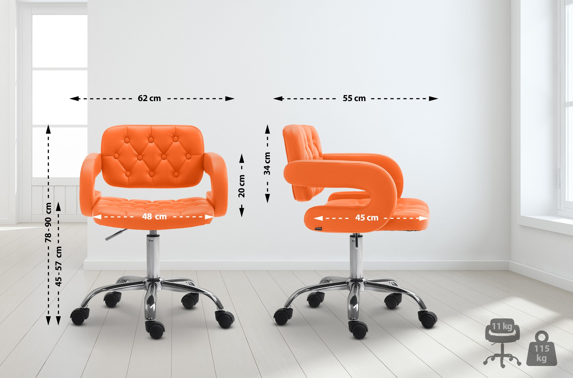 Lounger Dublin Kunstleer