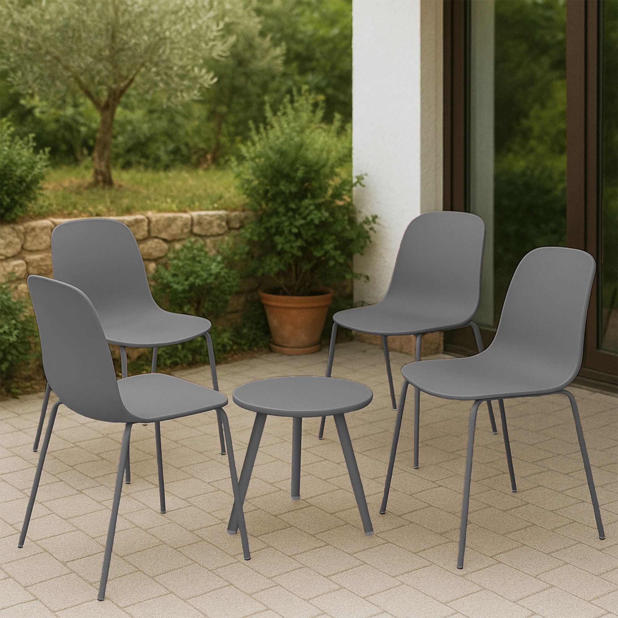 Tuinset Berdin 4-zits