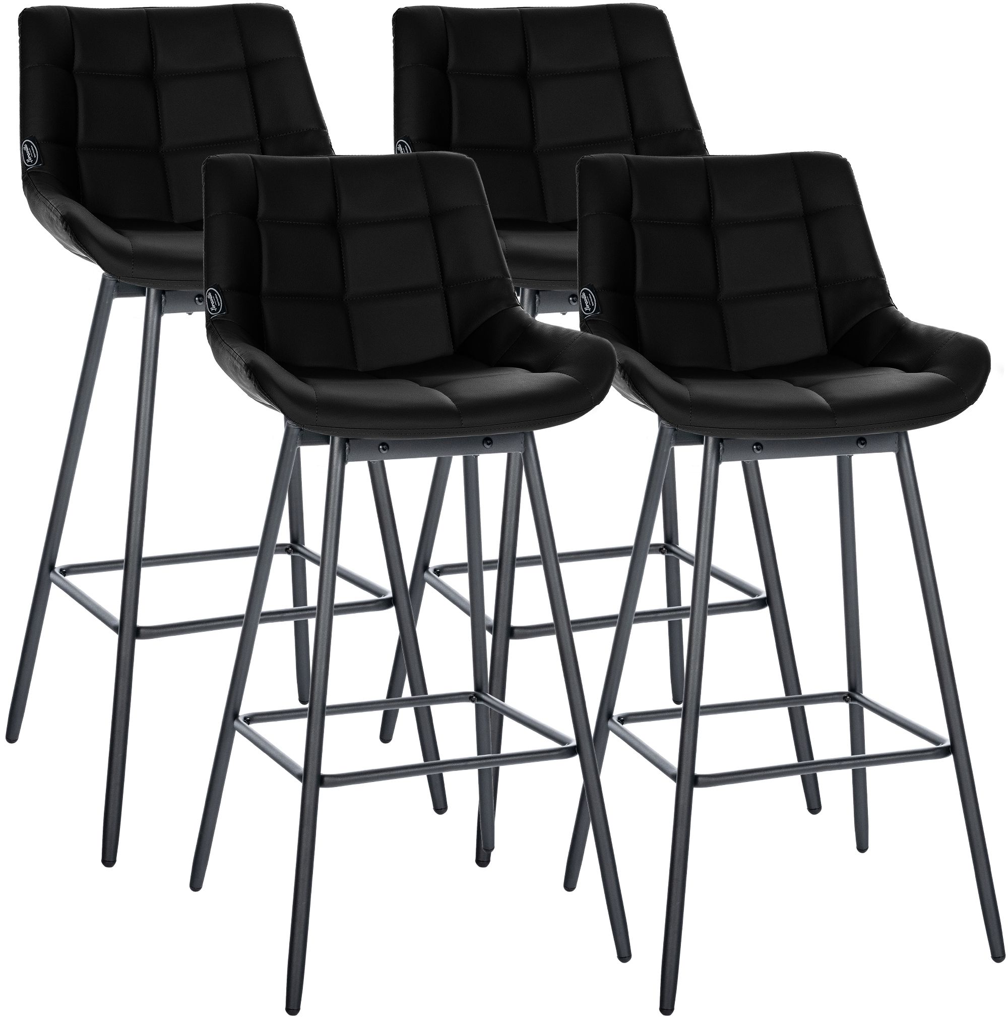 Set van 4 barkrukken Weston, draaibaar