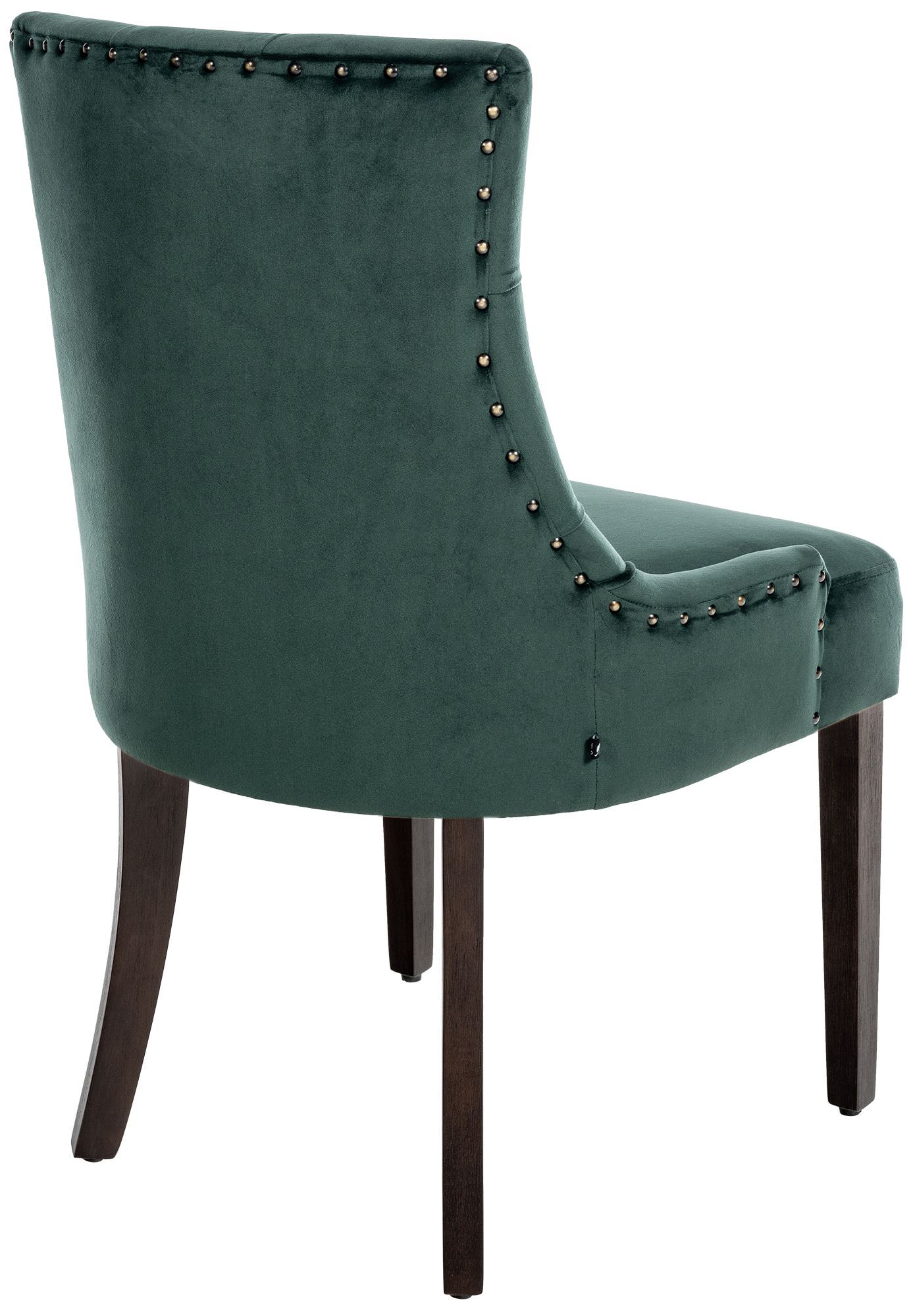 Set van 4 eetkamerstoelen Aberdeen Fluweel