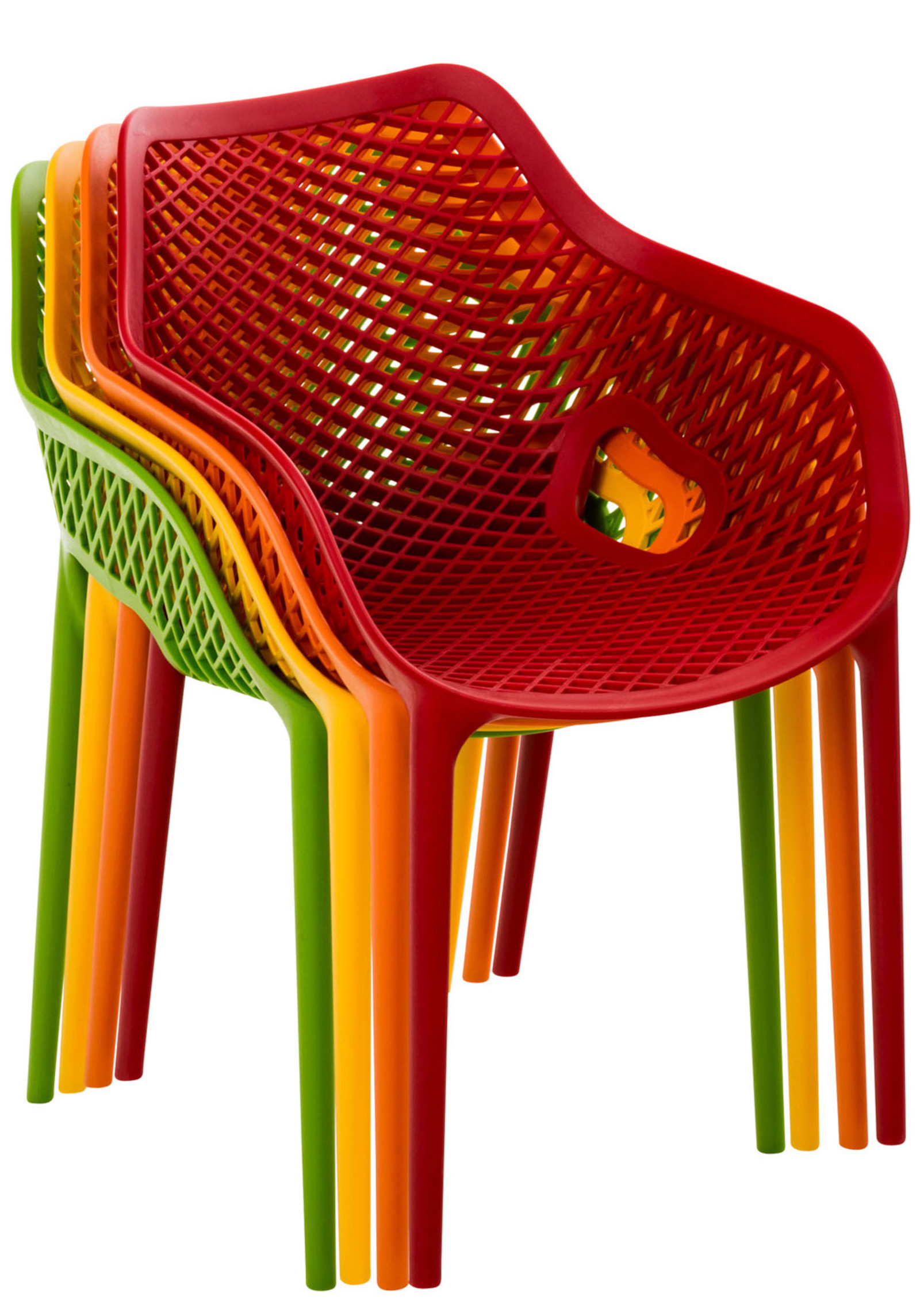 4-delige set stoelen Air XL