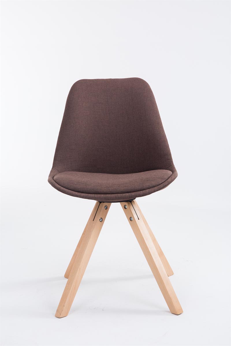 Bezoekersstoel Toulouse Vierkant frame Stof