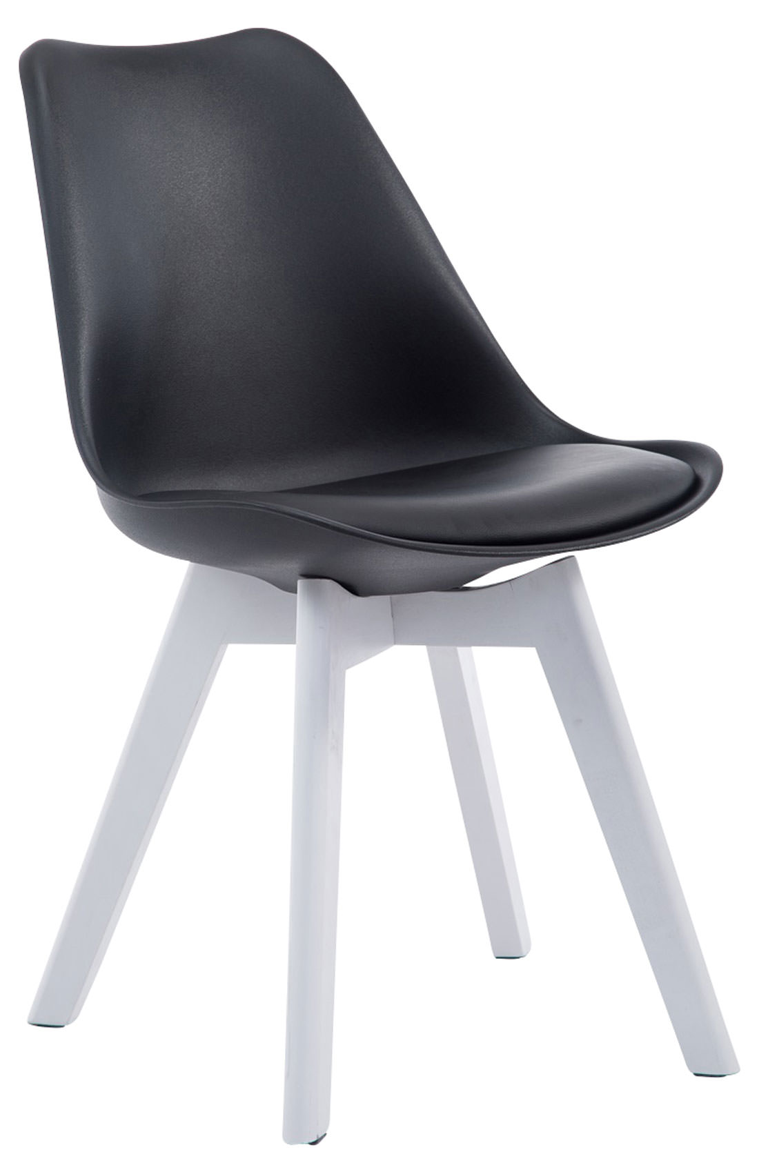 Set van 4 Eetkamerstoelen Borneo - Kunstleer