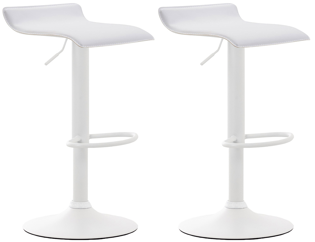 Set van 2 barkrukken Dyn V2 Kunstleer