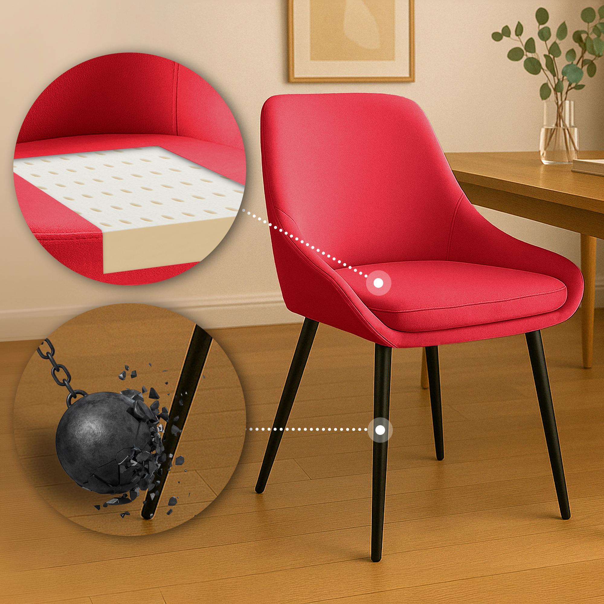 Set van 2 eetkamerstoelen Elmira