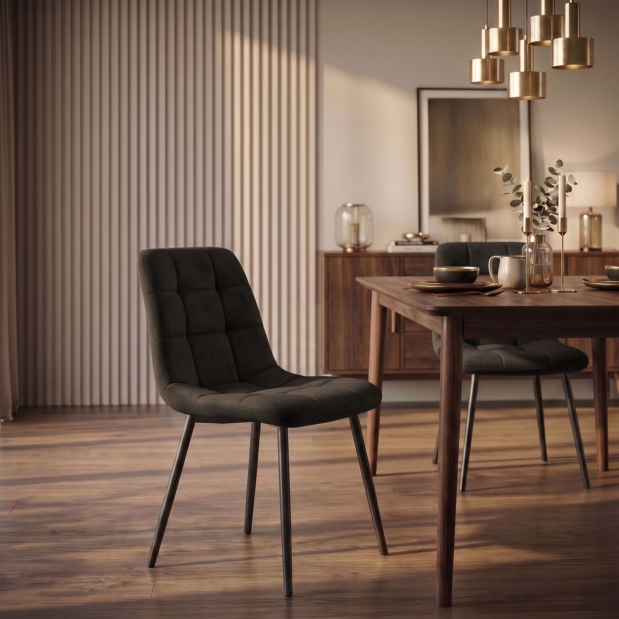 Set van 2 eetkamerstoelen Tilde
