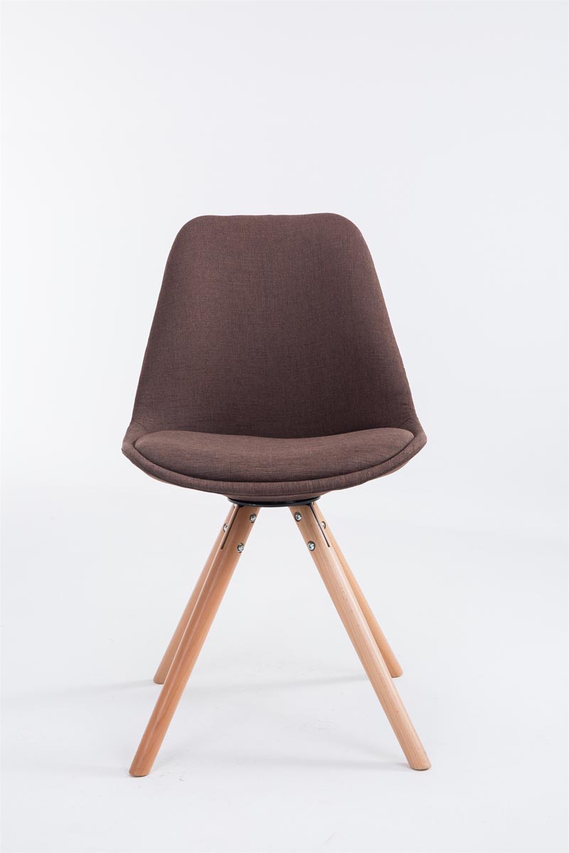 Eetkamerstoel Toulouse Rond frame Stof