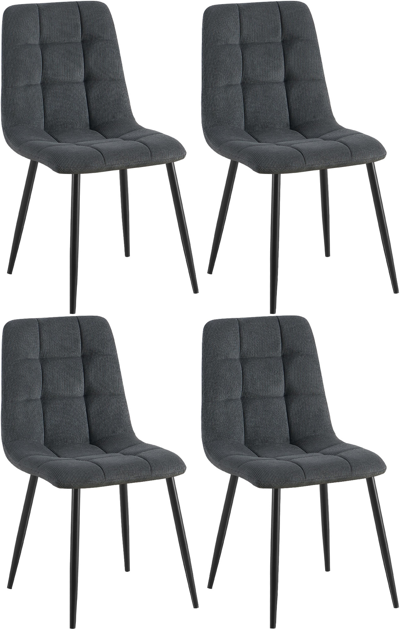 Set van 4 eetkamerstoel Tilde