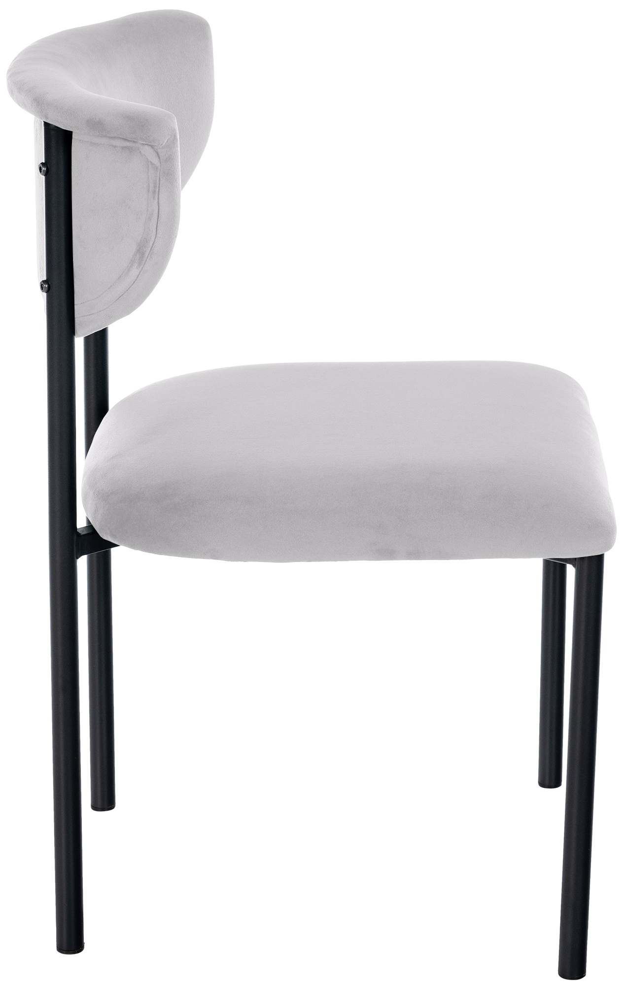 Set van 2 eetkamerstoelen Gambell fluweel