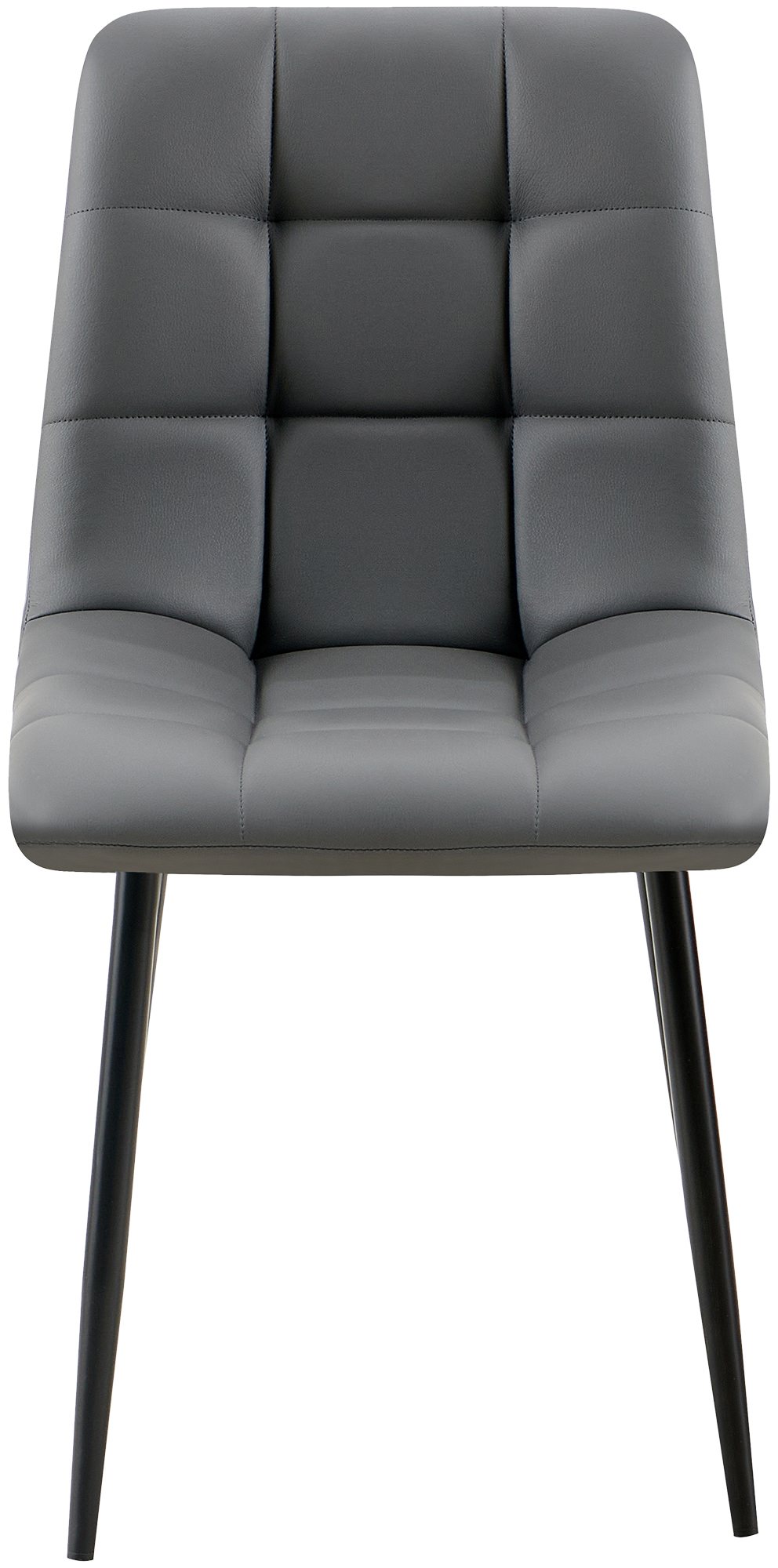 Set van 4 eetkamerstoelen Antibes kunstleer