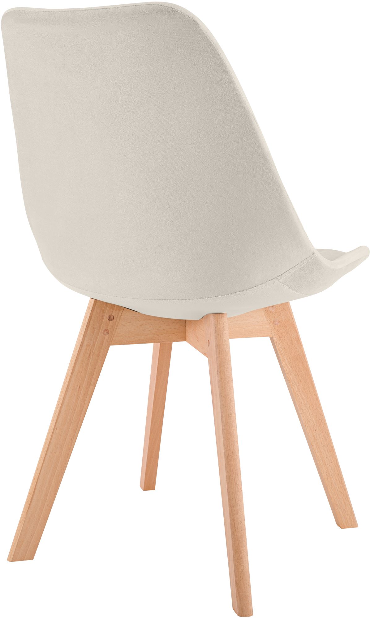 4-delige set Linares eetkamerstoelen
