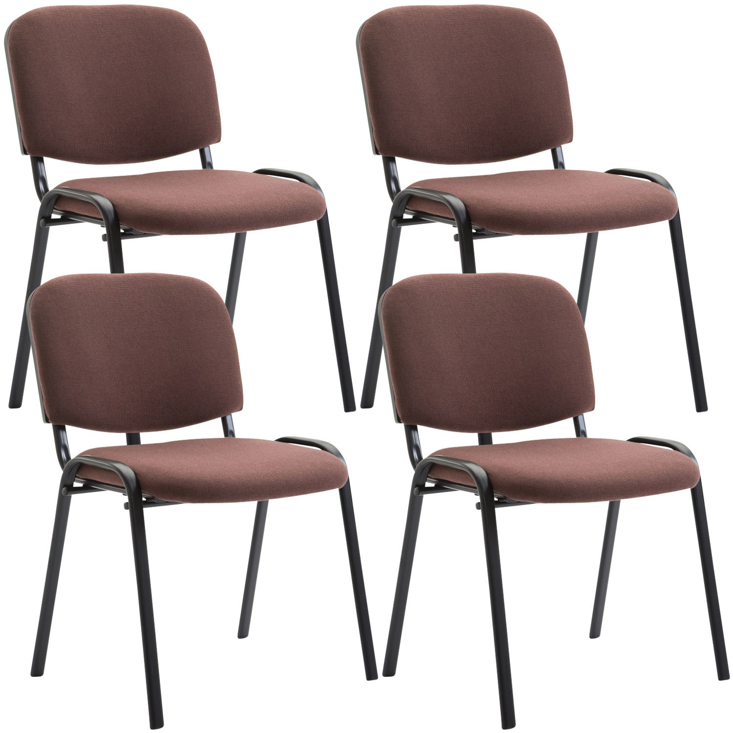 Set van 4 bezoekersstoelen Ken