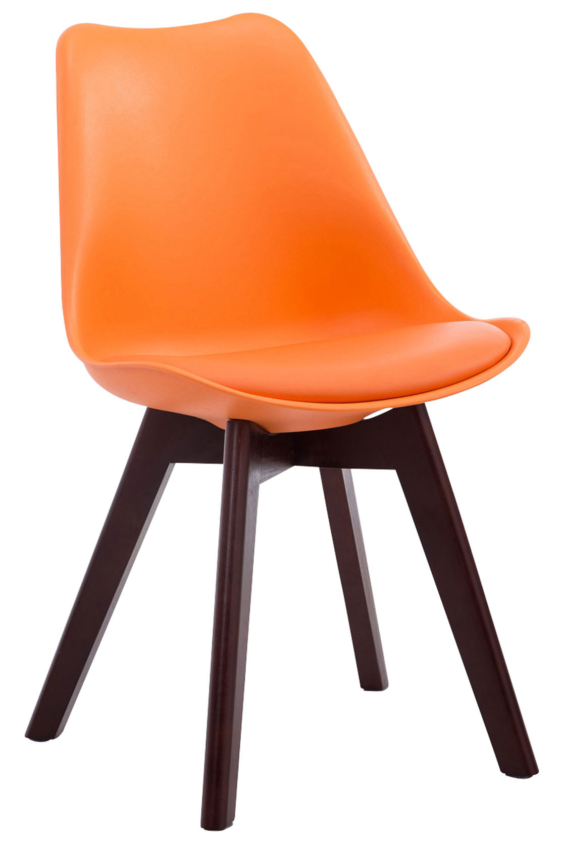 Set van 4 Eetkamerstoelen Borneo - Kunstleer