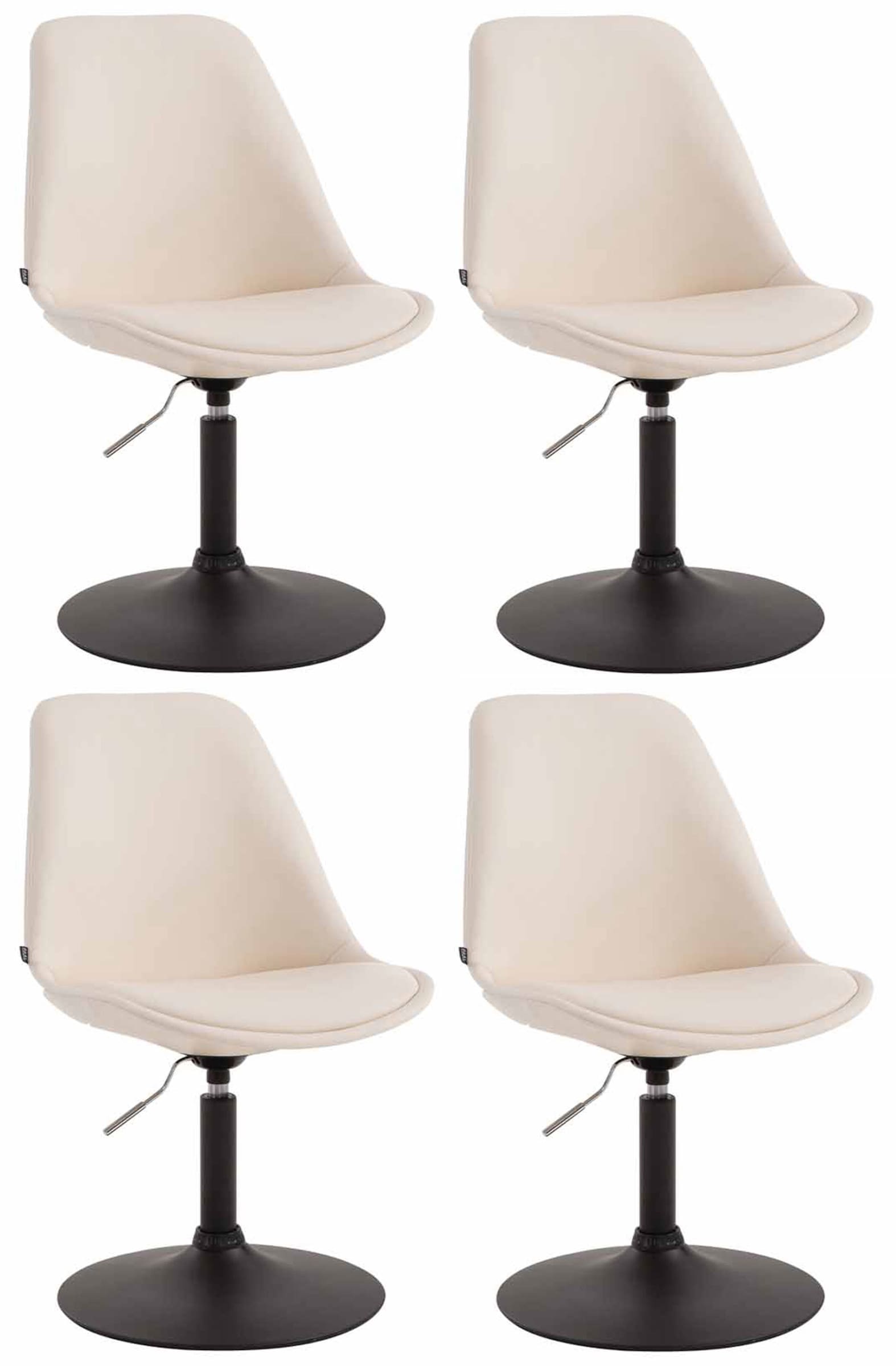 Set van 4 Eetkamerstoelen Maverick Kunstleer