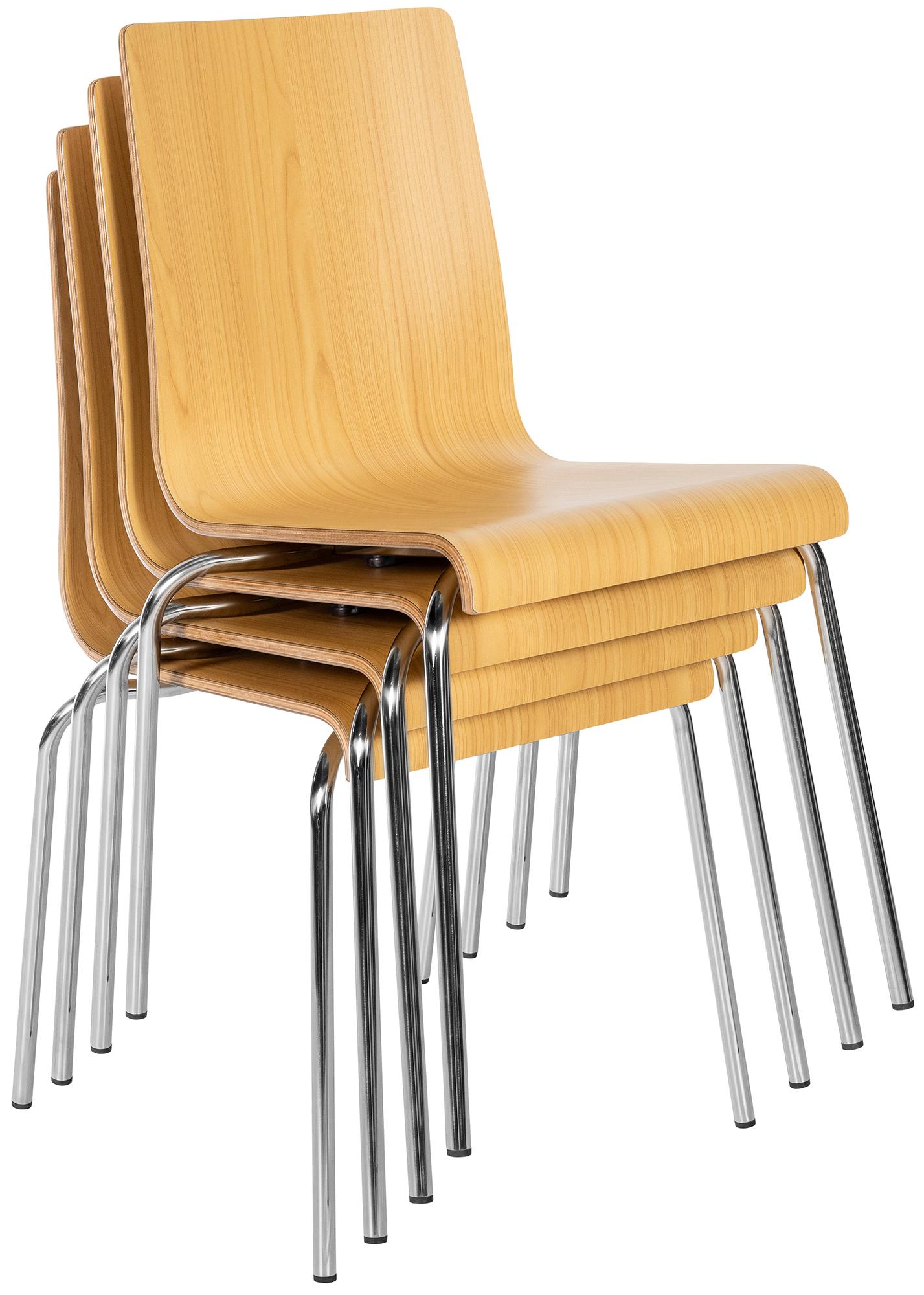 Set van 4 Vergaderstoelen Gahanna