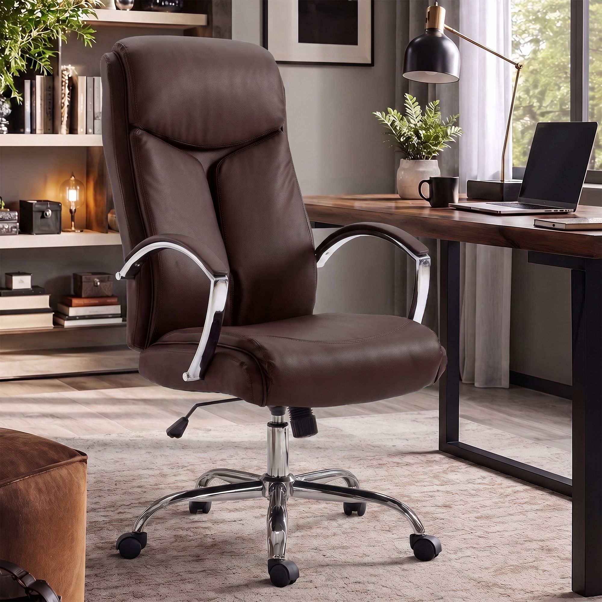 Bureaustoel Arlen Lederlook