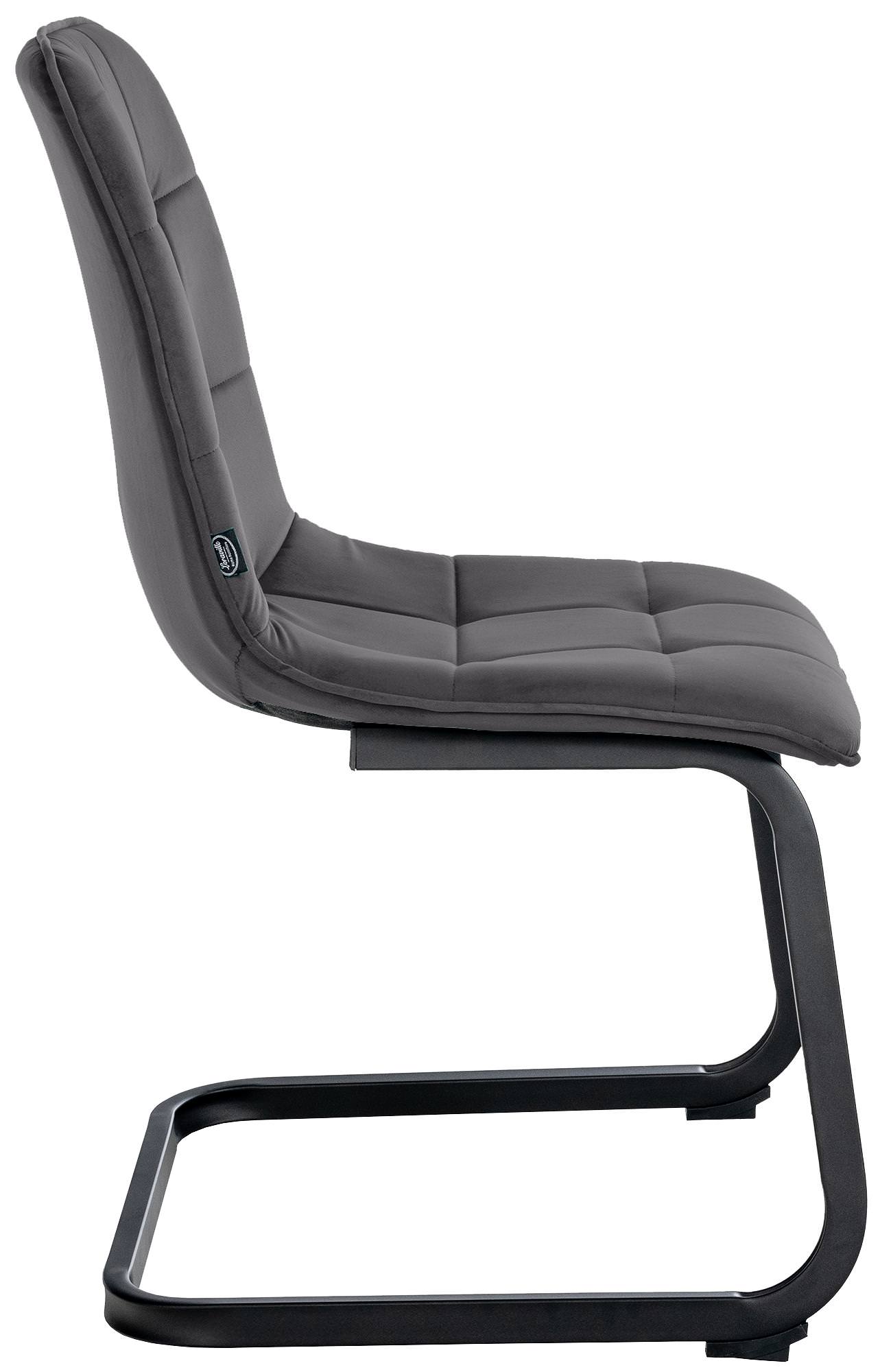 Set van 2 eetkamerstoelen Vermont fluweel
