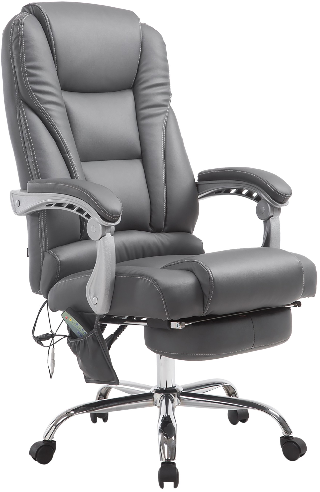 Pacific bureaustoel met massagefunctie V2 kunstleer