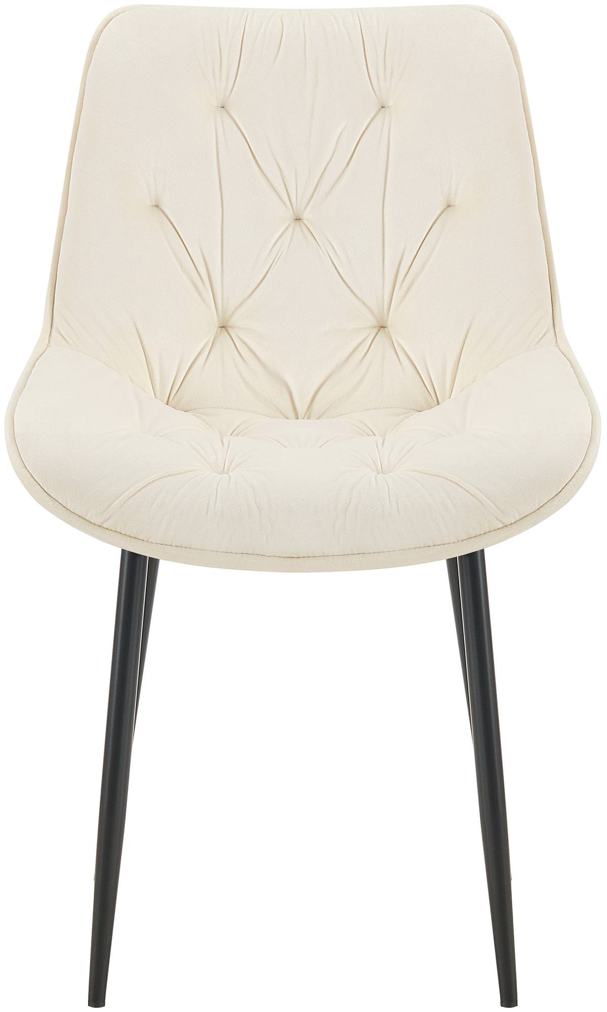 Set van 2 eetkamerstoelen Wallace fluweel