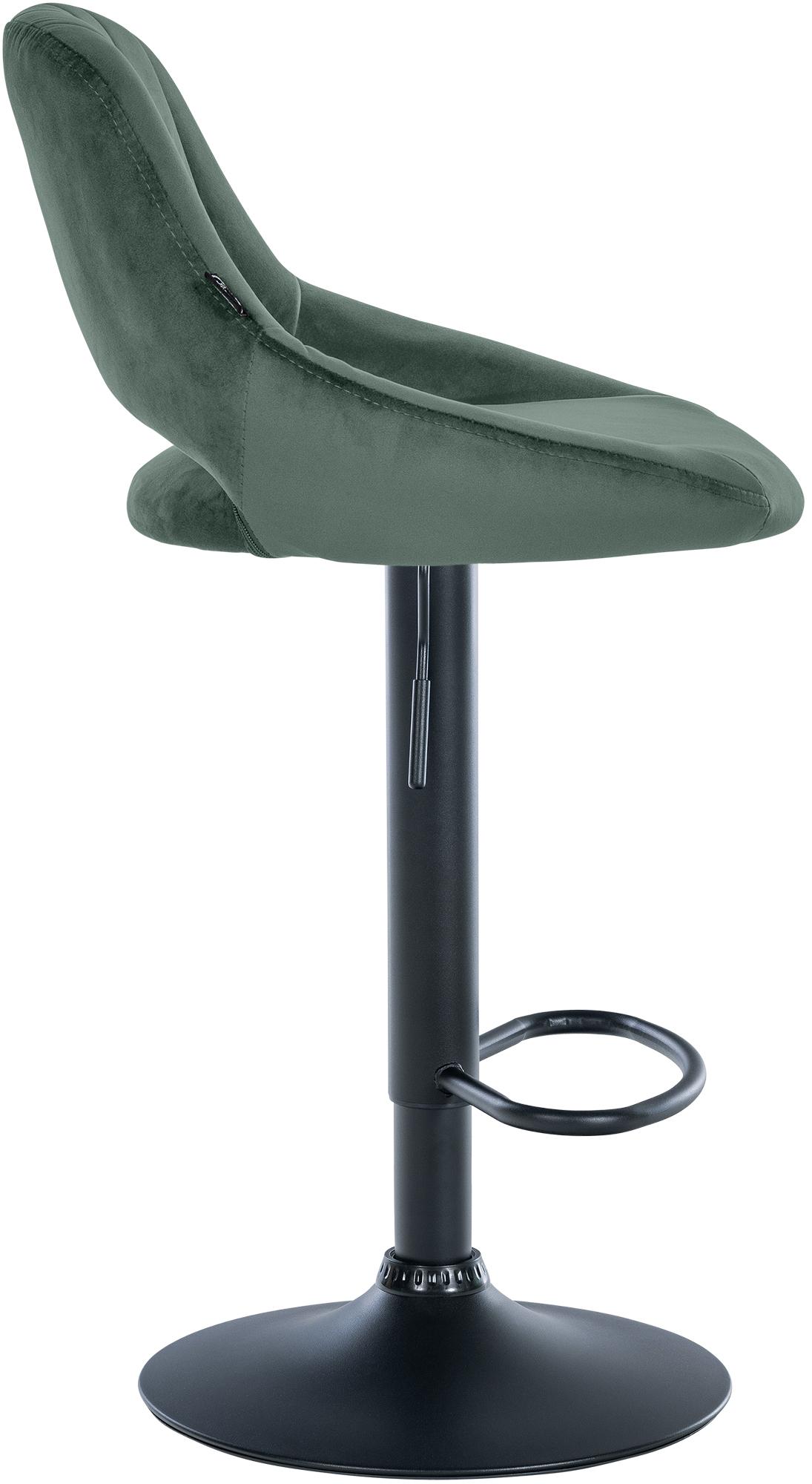 Set van 2 Barkrukken Milet Fluweel