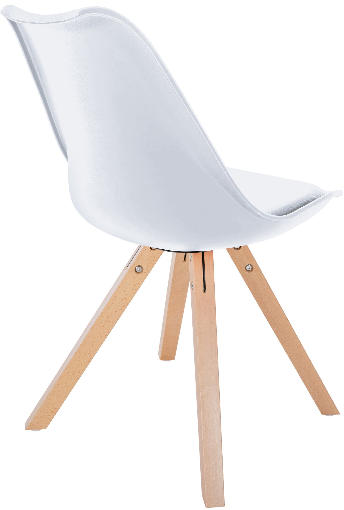 Set van 4 Eetkamerstoelen Sofia Kunststof