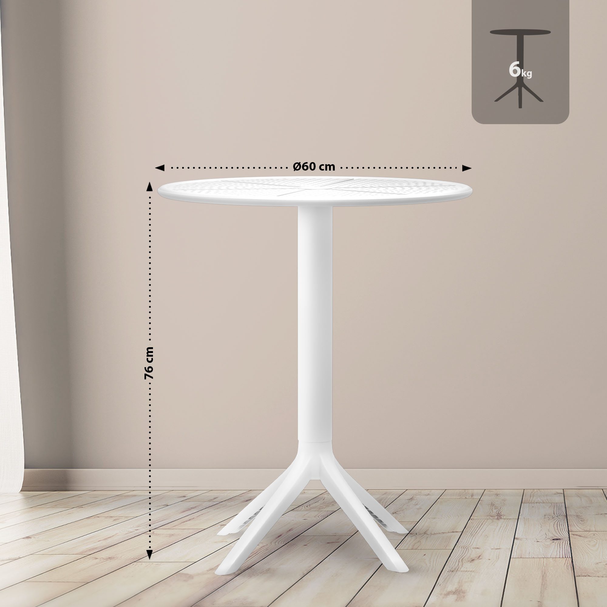 Tafel Lacota rond 60 cm