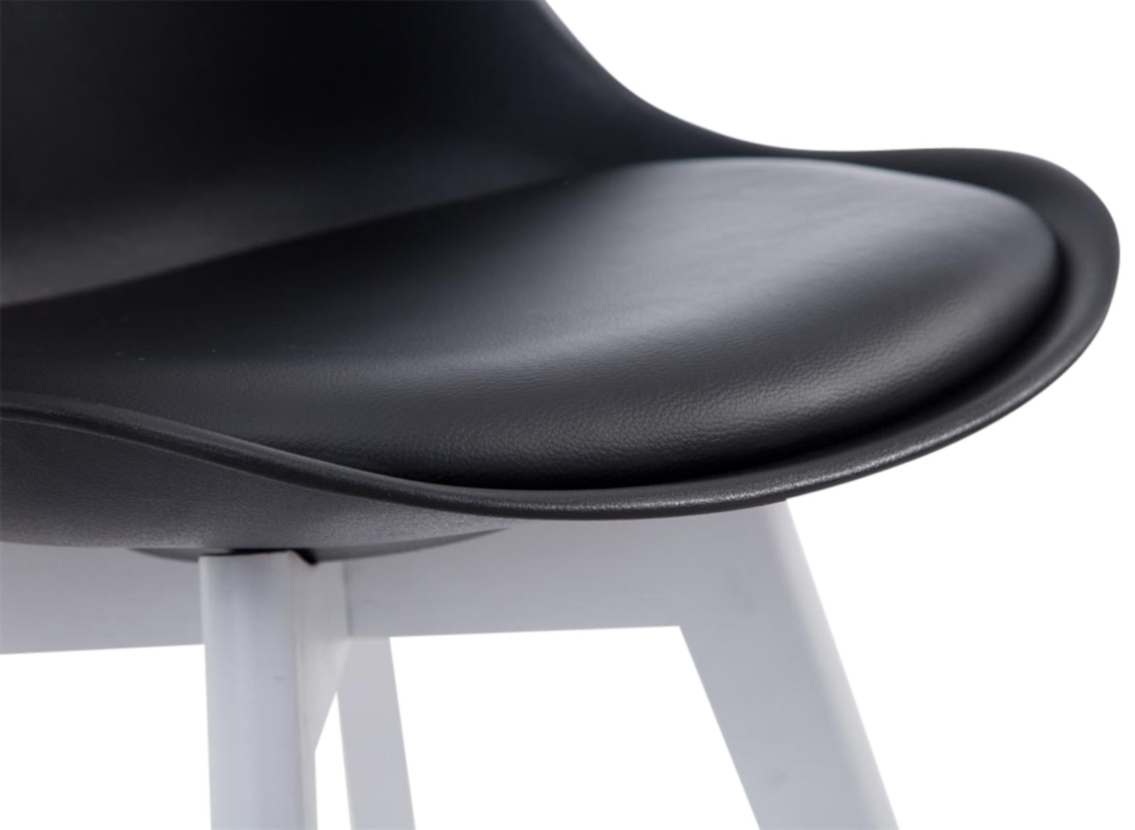 Set van 4 Eetkamerstoelen Borneo - Kunstleer
