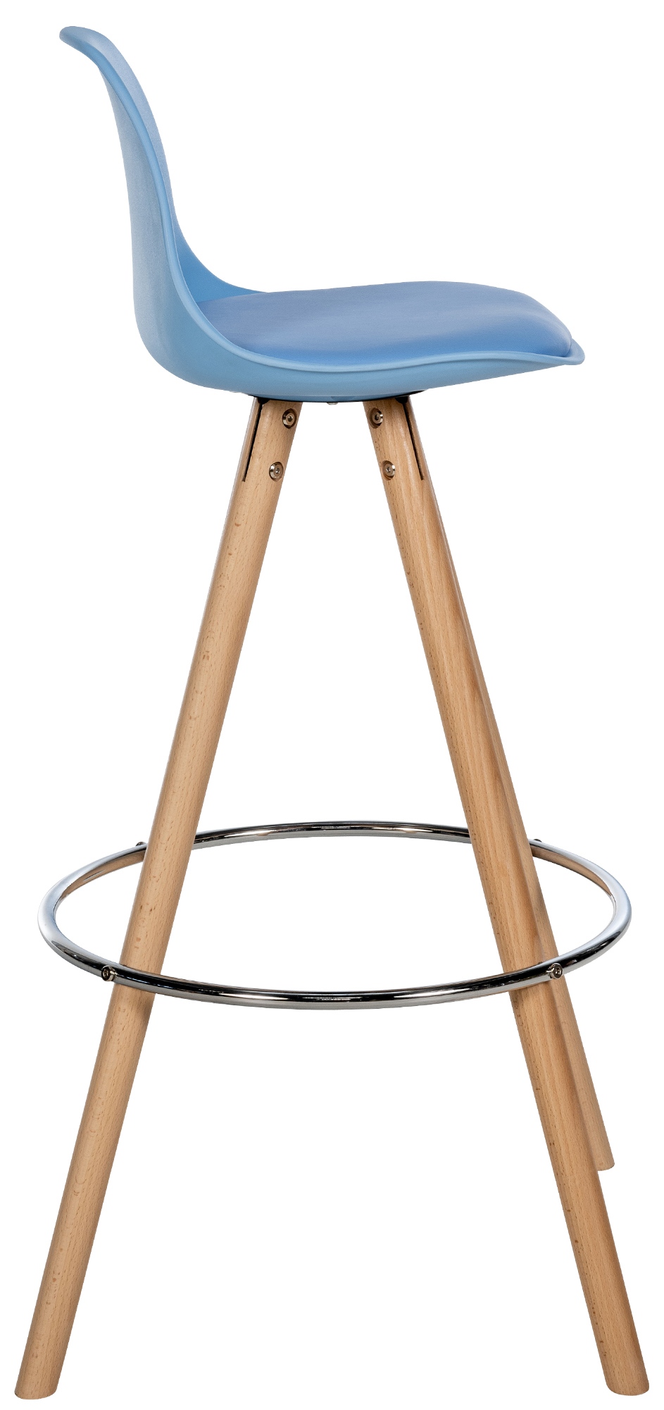 Barkruk Corbin kunstleer rond