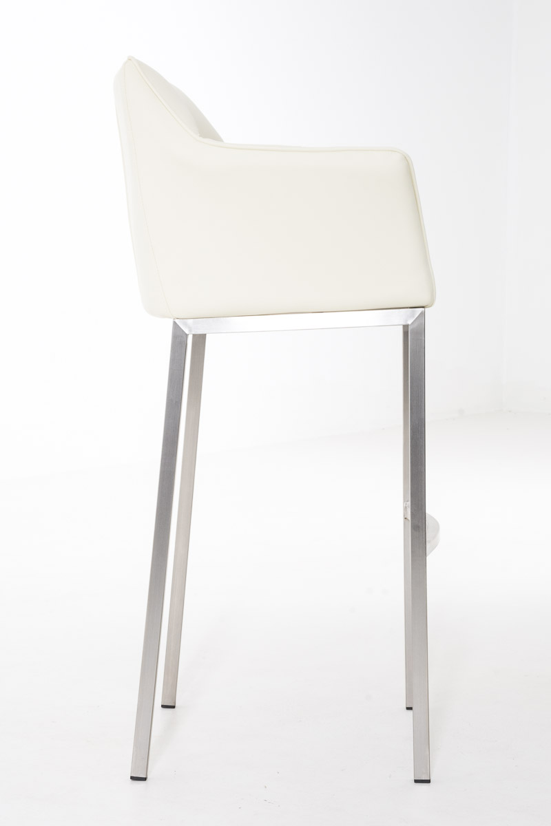 Barkruk Damaso Kunstleer met Vierpootsframe