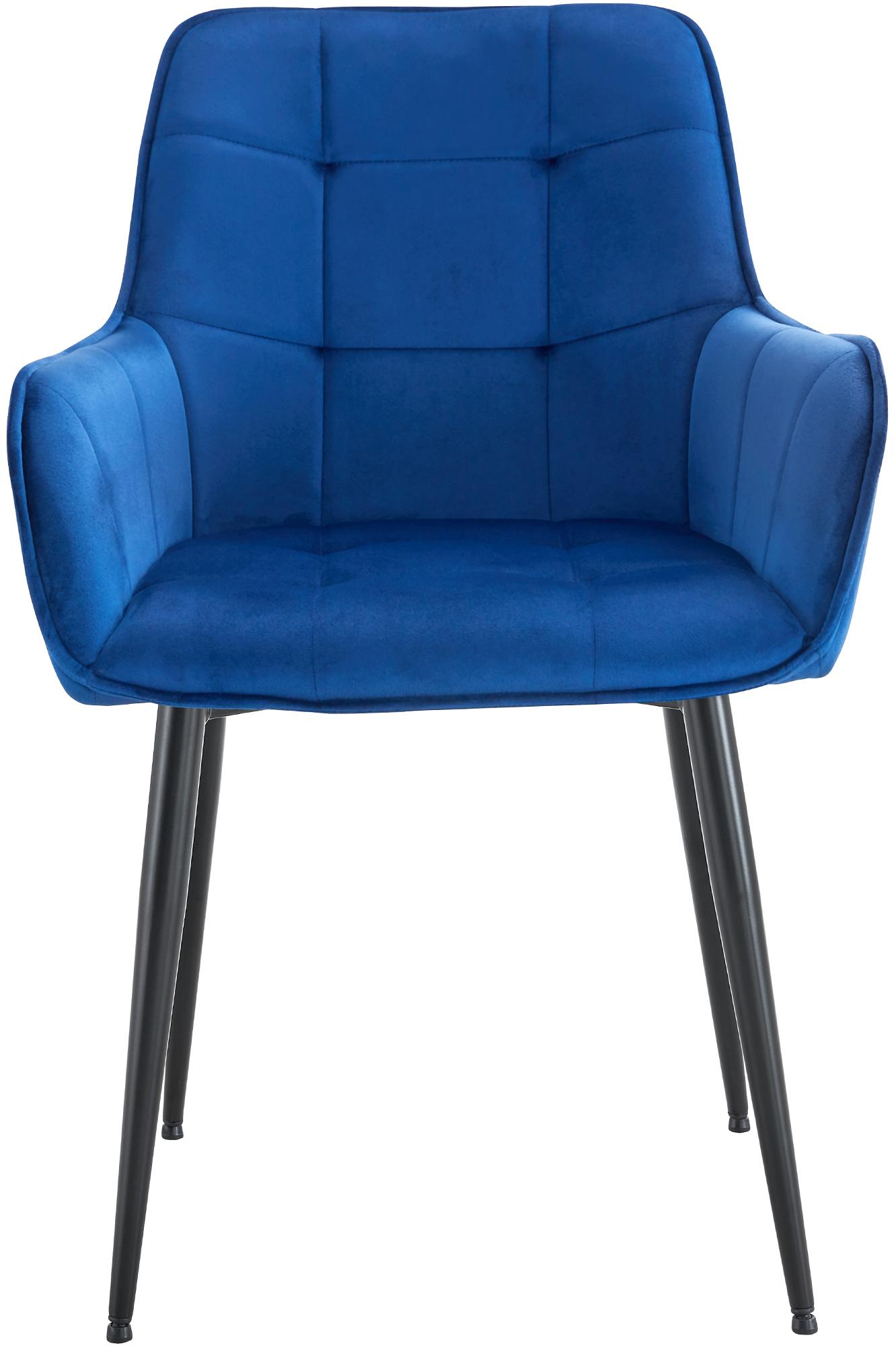 Set van 2 eetkamerstoelen Ferndale fluweel