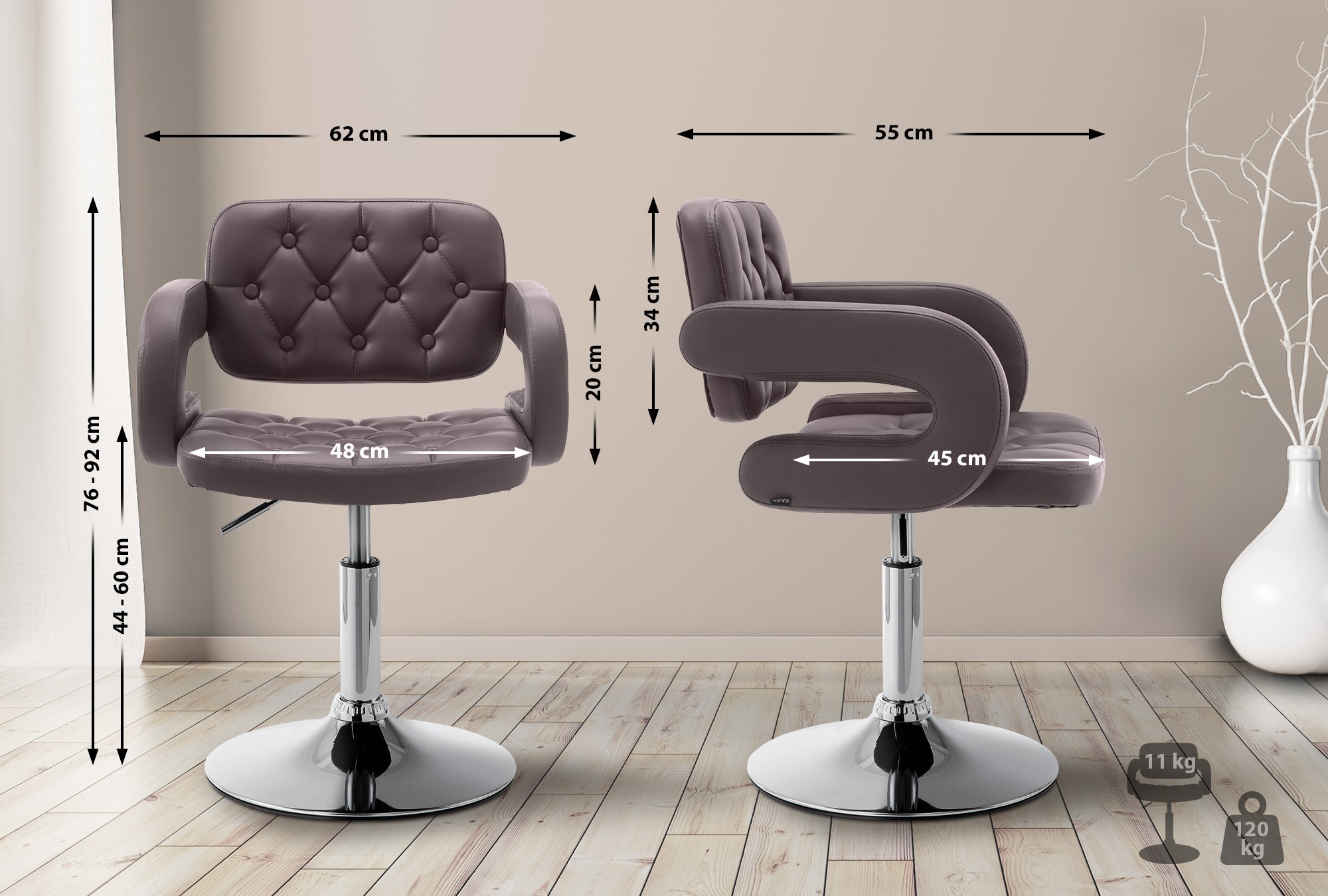 Lounger Dublin Kunstleer