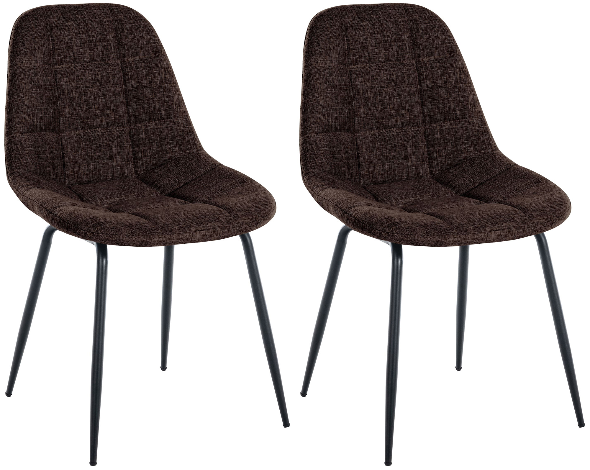 Set van 2 Eetkamerstoelen Tom
