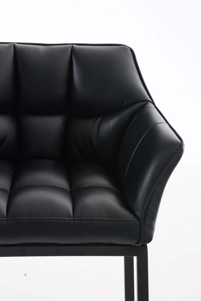 Barkruk Damaso Kunstleer met Vierpootsframe