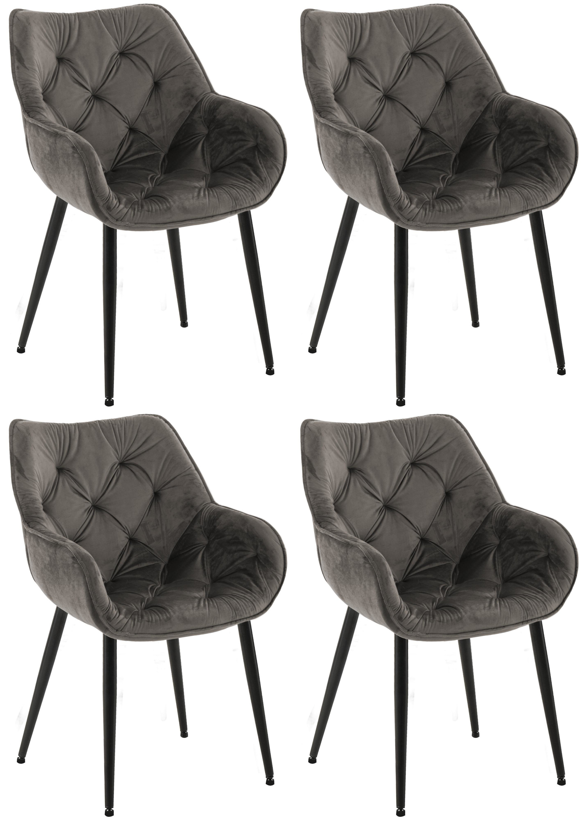 Set van 4 eetkamerstoelen Tanna