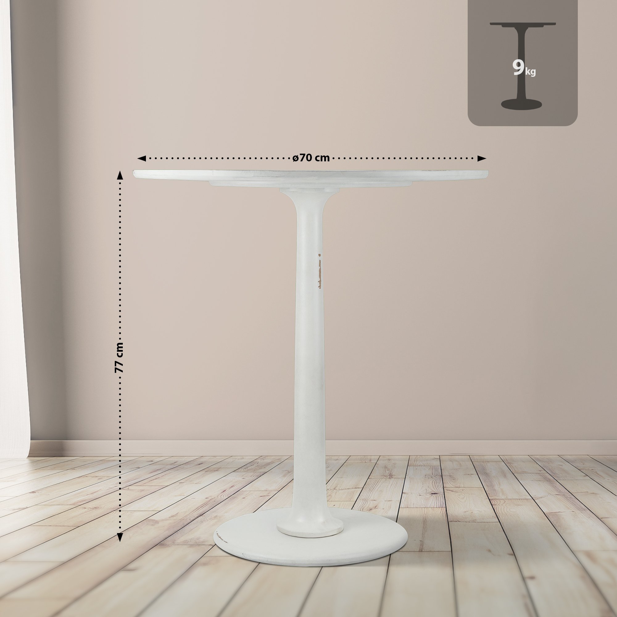Bijzettafel Morristown