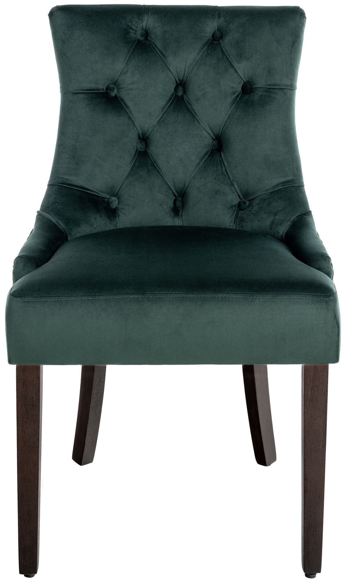 Set van 4 eetkamerstoelen Aberdeen Fluweel